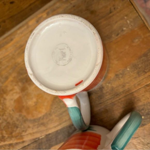 Vintage Pier one Christmas mugs set of 2 - Picture 6 of 6